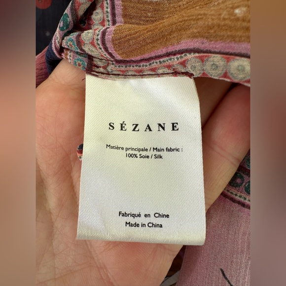 ⚡️RARE Sézane Tianna Astrology Zodiac Blouse - Picture 5 of 6